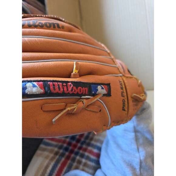 Wilson A2460 Baseball Glove Barry Bonds Good Shape 10 1/2" Splint Hinge Left Han - Picture 3 of 7